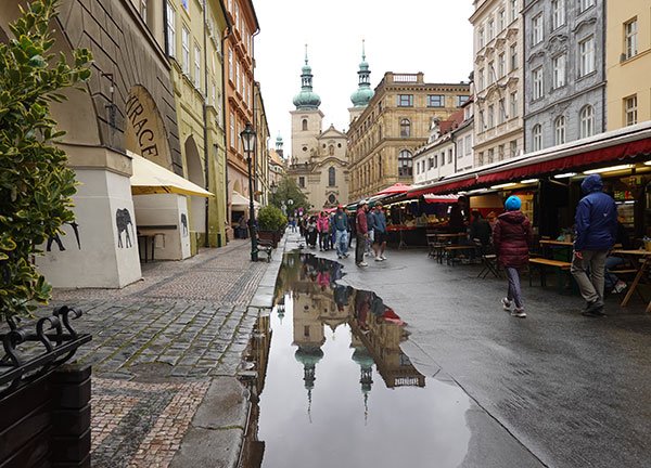 Mercado de las Frutas de la Ciduad Vieja de Praga