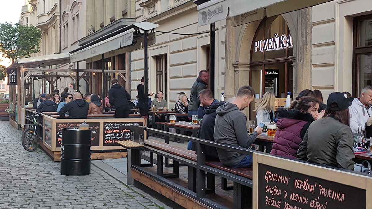 Beergardens-en-Praga